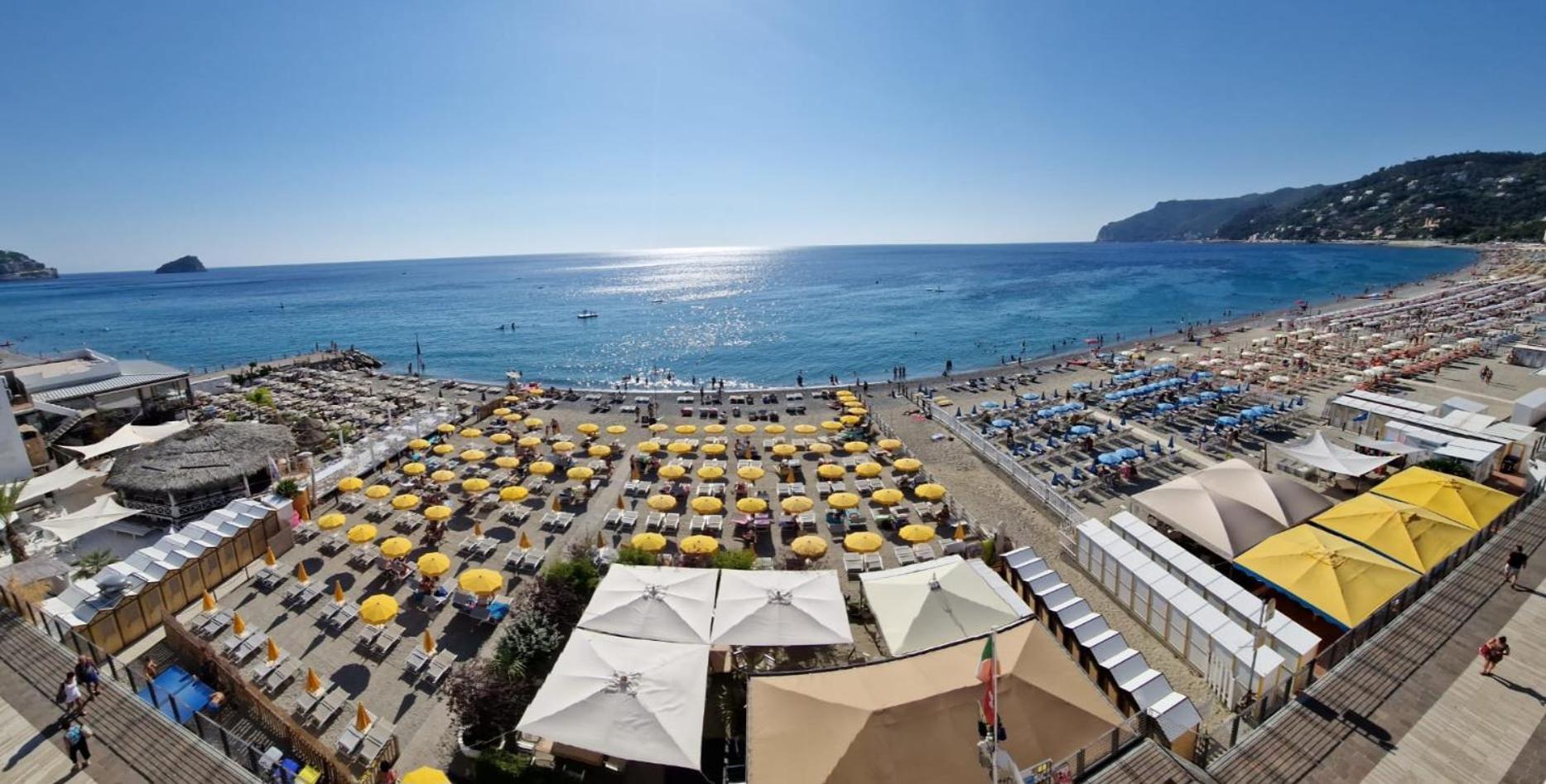 Hotel Miramare Spotorno Dış mekan fotoğraf